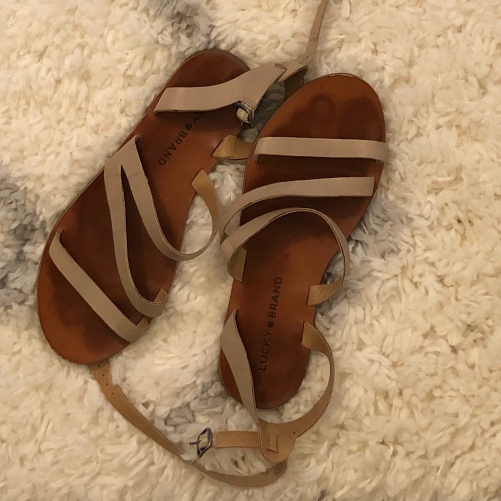 Tan Leather Sandals
